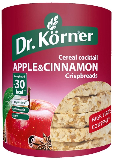 Dr. Korner Apple & Cinnamon Crispbreads
