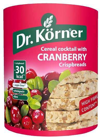 Dr. Korner Cranberry Crispbreads
